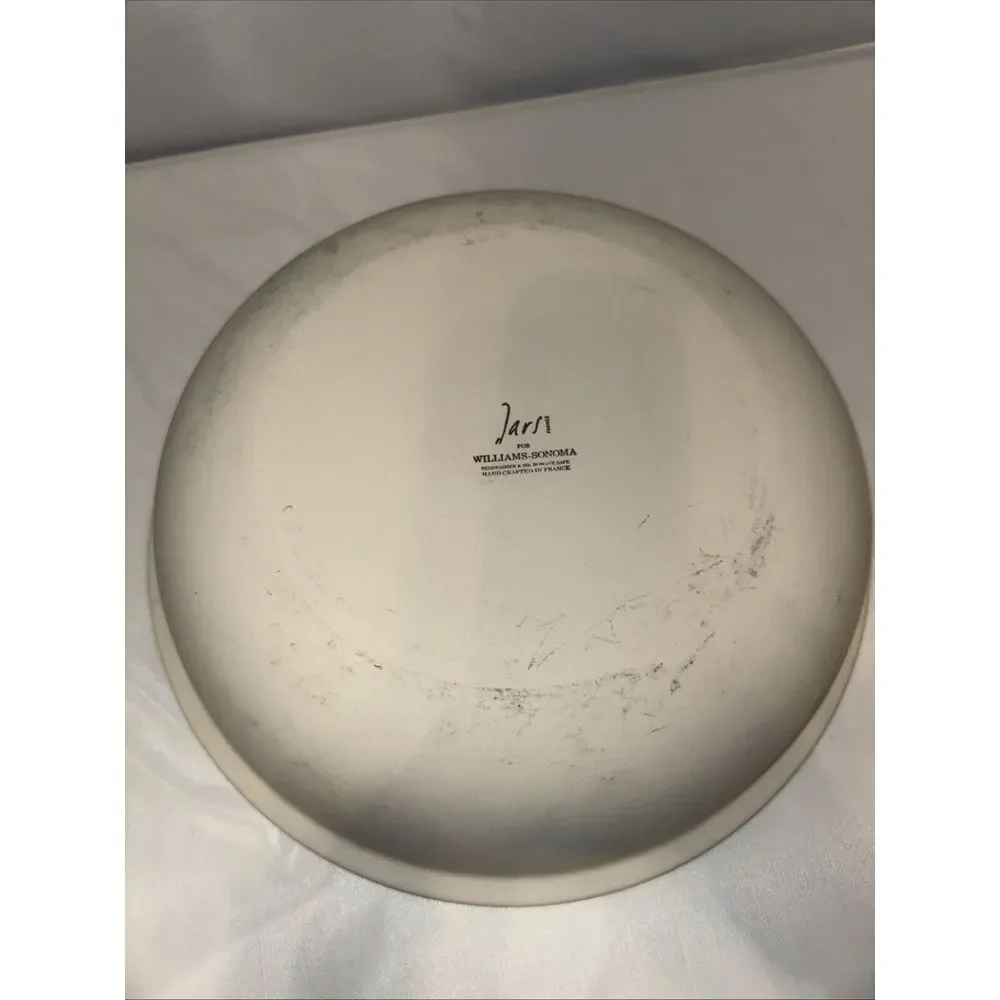 Jars France + Williams Sonoma Serving Bowl‎ Red Cantine 12 3/4'